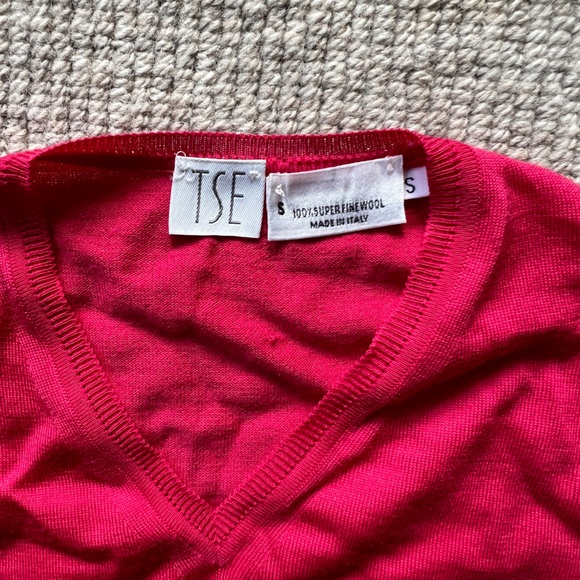 TSE cotton LS sweater - Picture 3 of 3